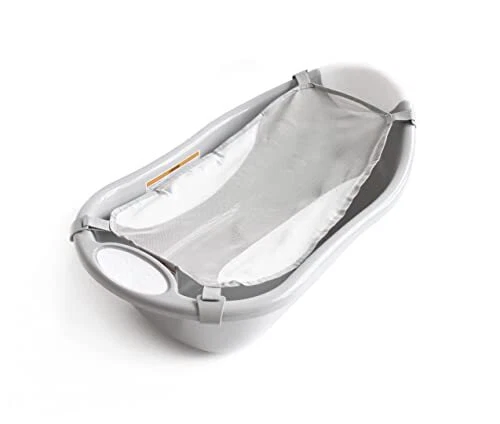 Baby Basics Infant Bath Tub, Includes Air Mesh Sling, Adjustable As Your Baby