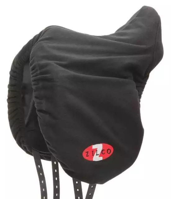 Zilco Horse Saddle Cover Protector - Fleece Black