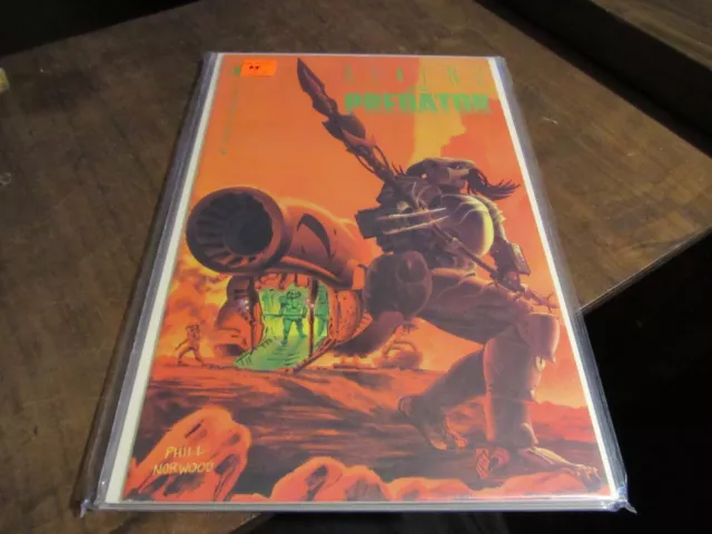 Aliens vs Predator #1 2 3 4 Dark Horse Mini Series Comic Book Complete Set 1-4