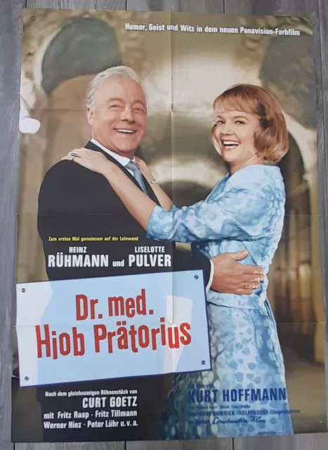 C4862/ Kinoplakat Dr. med Hiob Prätorius Heinz Rühmann L. Pulver   Movie Poster