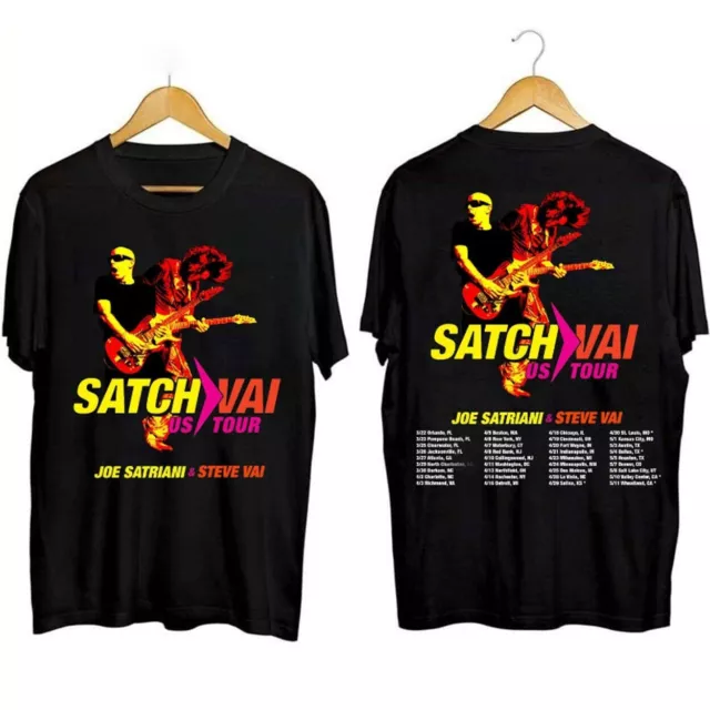 Joe satriani & Steve Vai Satchvai US Tour 2024 Shirt