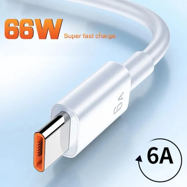 New 66W 6A Super Fast Charging Charger Cable Data Line Charging Data Line