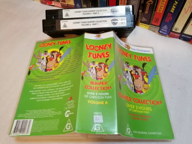 LOONEY TUNES BUMBER COLLECTION - VOL. 6 (18 Stories) - Warner Bros - VHS Box Set