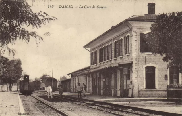 PC CPA SYRIA, LADIES, LA GARE DE CADEM, (b23194)