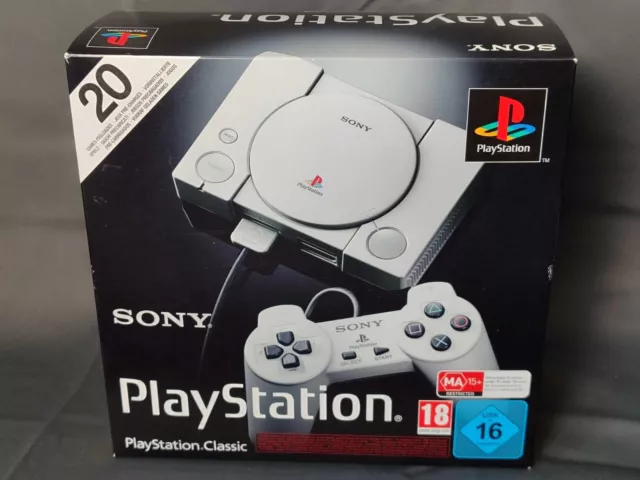 Console Sony Playstation Classic Complet dans sa boite d'origine comme neuve