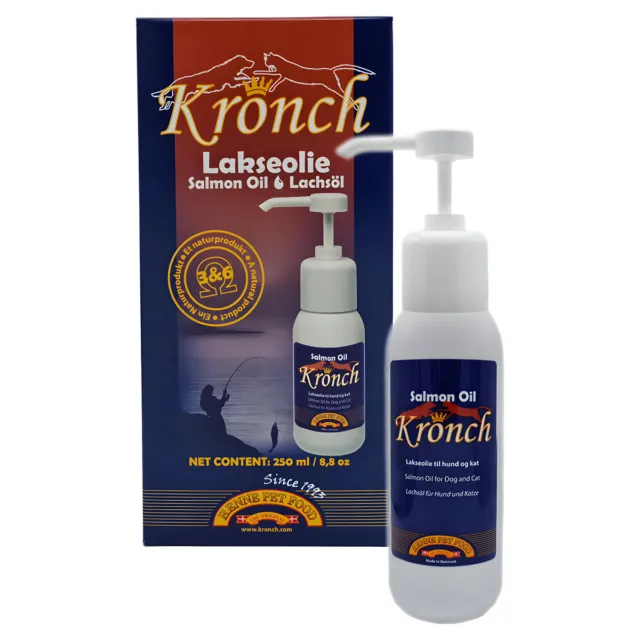 Kronch Aceite de Salmón para Gatos 250ML, Nuevo