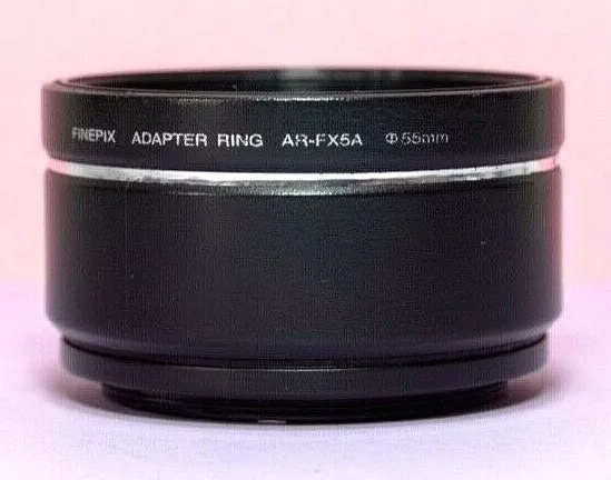 49mm Fuji FinePix Lens Adapter Ring AR-FX5A Ø55mm