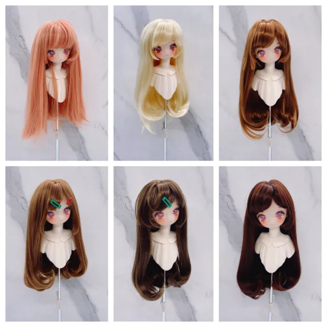 Dolls Wigs Finished Accessories suitable for 1/3 1/4 1/6 BJD Dolls Fashion Doll
