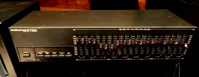 Audio Control Series 2 Ten Plus Equalizer for Parts only