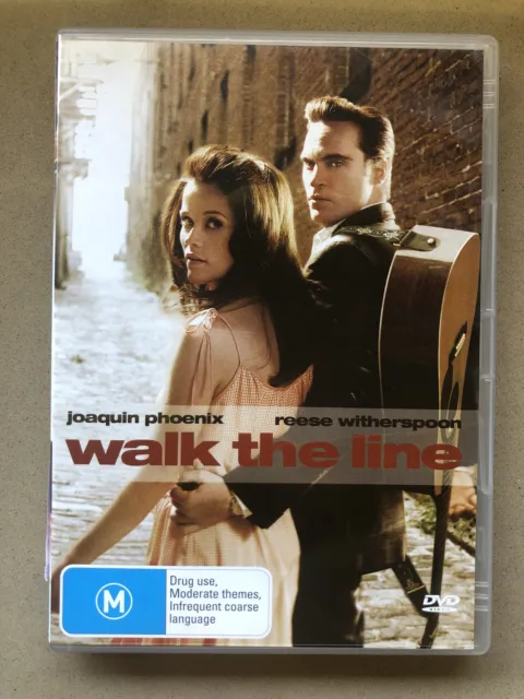 Walk the Line (DVD 2005) Region 4 Biography,Drama,Music, Joaquin Phoenix, Reese