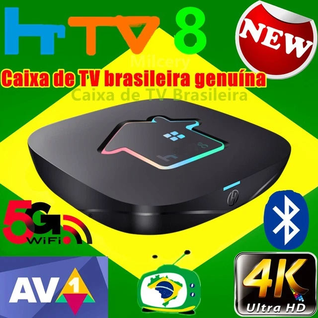 2024 HTV BOX 8 HTV 8 H8 Brazil Box 4K HDR Android 11 2GB+16GB Wi-Fi 2 ...