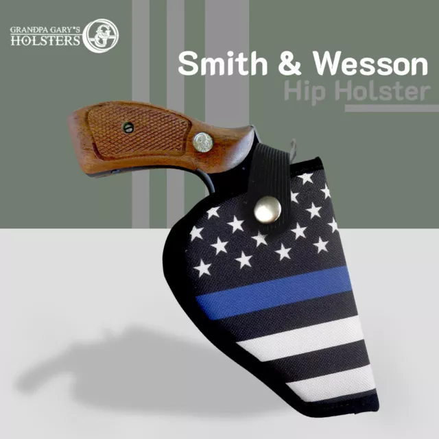 Smith & Wesson 10 38 S&W SPECIAL +P Caliber 4" Barrel Hip Holster GG Gun Holster