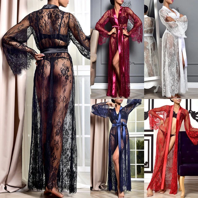 See through night robe hotsell