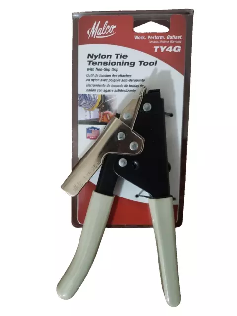 Malco TY4G Nylon Tie Tensioning Tool made in USA sealed