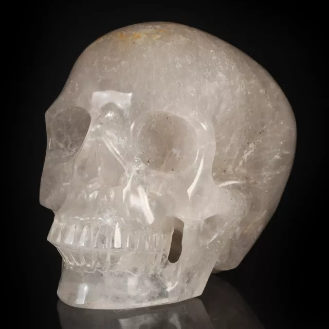Calavera tallada cristal hematoide natural de 6,06" metafícal Heali