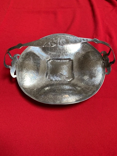 Lovely Antique Hand Wrought Barbour Silver Company Sterling Silver Basket 5219IN