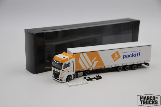 HERPA MAN TGX GX Jumbo Sattelzugmaschine ""Gartner KG Packung"" 187