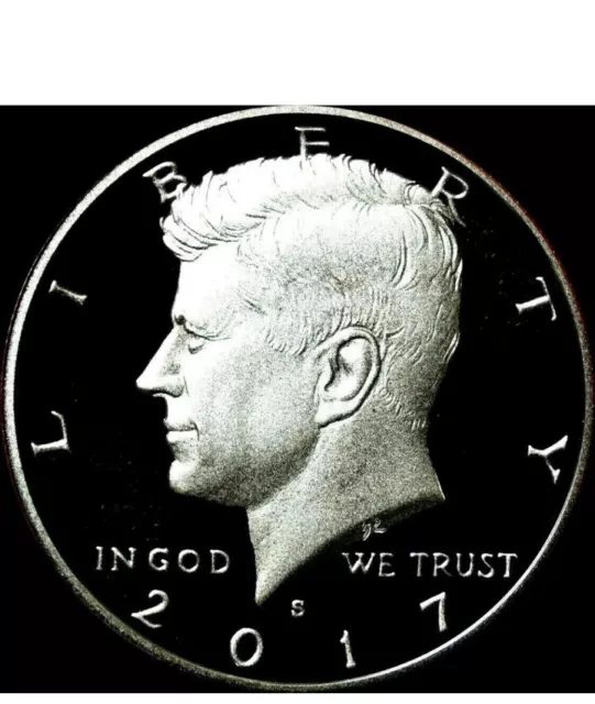 2017 S 90% Silver Kennedy Half Dollar Deep Cameo Gem Proof