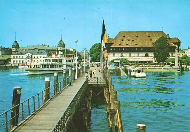 alte AK Konstanz am Bodensee ungelaufen Ansichtskarte dsc4711c