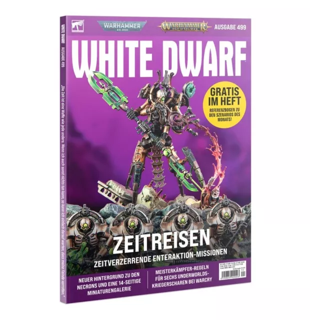 White Dwarf 499 April (Deutsch) Games Workshop Warhammer AoS 40k 30k WD