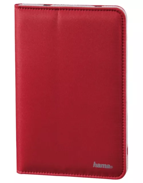 Hama Portfolio Strap Rouge Sac Protection Coque pour Tablette PC Tab Ereader 7 "