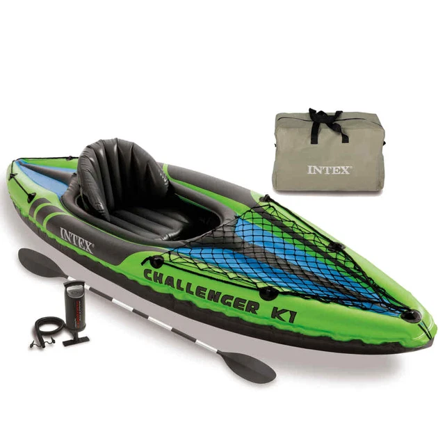 Intex Kayak Gonflable 305x91x46 Cm - Canoë 2 Places, Randonnée Aquatique