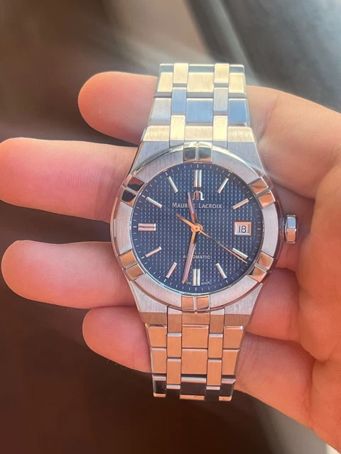 Maurice lacroix hotsell aikon 39mm usato