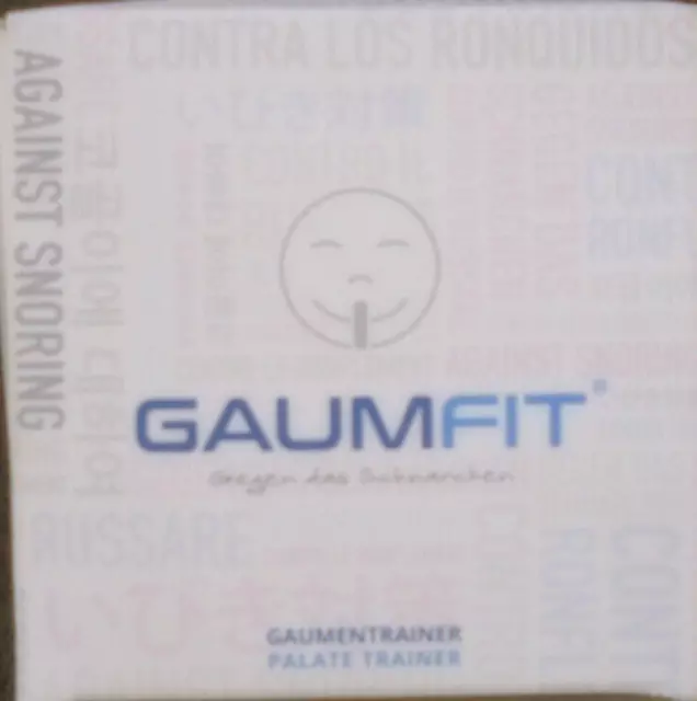 GAUMFIT Gaumentrainer gegen Schnarchen Neu Kann Schnarchen Beseitigen