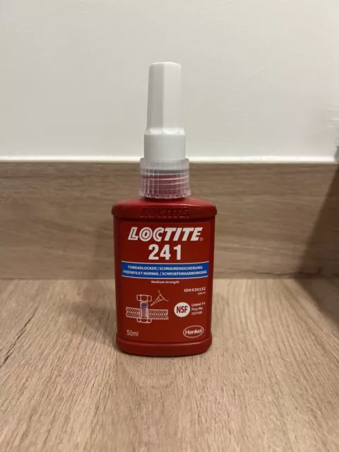 Henkel (Loctite) Genuine LOCTITE 243 x 50ml Medium Strength Oil Tolerant  Threadlocker