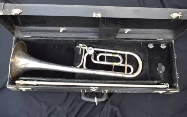 King 5B Single Rotor Bass Trombone, Needs Repair