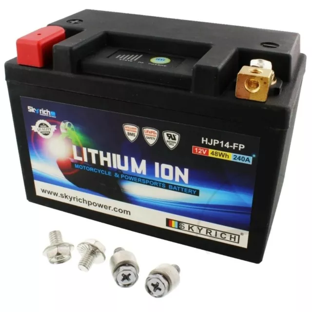 Skyrich Lithium Batterie für BMW Ducati Honda Kawasaki KTM Suzuki Yamaha