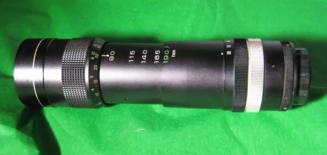 Lente con zoom lento para cámara 1:5,8 f = lente de 90 mm-190 mm