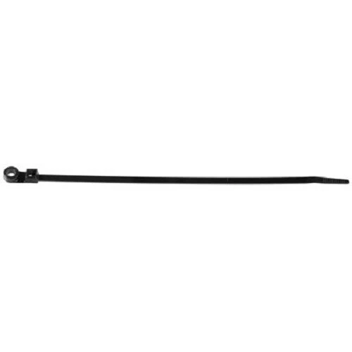 Cable Tie W/Mounting Hole - Black 14" Length
