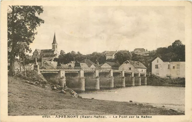 70  Apremont  Le Pont Sur La Saone