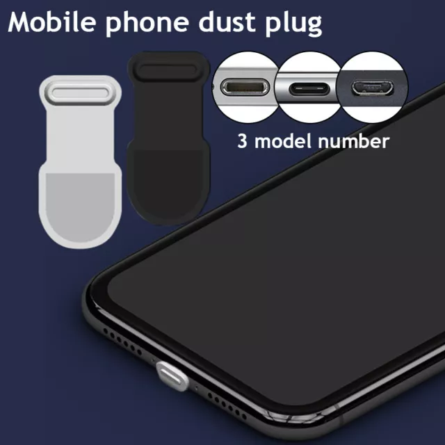 Anti Poussière Prises Housse Pour Portable Charge Port Silicone Capuchon Type .J