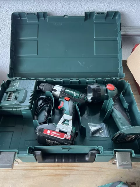 Pack Metabo Perceuse-visseuse  Pro Force 60 Nm BS 18 LT compact, Mandrin Métal