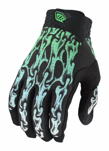 2022 Troy Lee Designs Tld Lufthandschuhe Schleimhände Flo Grün Erwachsene Motocross Mx