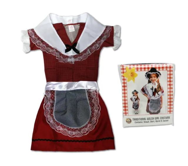 Welsh Traditional Costume Girls Bonnet Hat  St David’s day