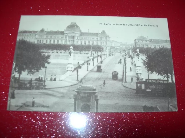 Antique Lyon Rrone University And Faculties Postcard