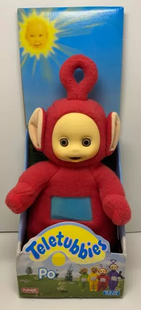 PO PLUSH DOLL Vintage 1998 PLAYSKOOL TELETUBBIES Red Girl Character NEW IN BOX