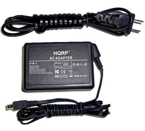 HQRP AC Adapter Charger for JVC Everio GZ-MS110 GZ-MS110BU GZ-MS110U