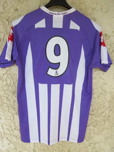 MAILLOT TOULOUSE N°9 TFC LOTTO vintage shirt football XS EUR 43,92