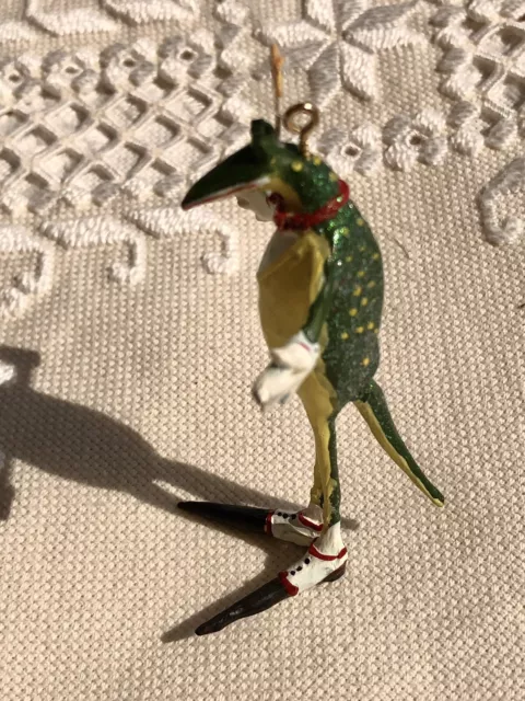 Patience Brewster Krinkles 2005 Collection Lizard Hanging Ornament DEPT56 ~ EUC