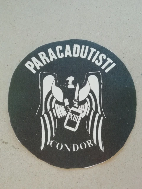 Patch Militare Paracadutisti Folgore - Diametro 8cm, A Strappo, Per Divise E Collezioni - Foto 5