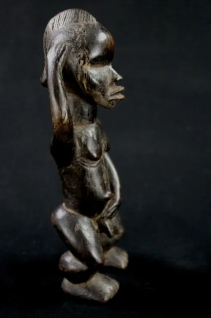 Arte Africano tribal - Antica Statuetta Fetish Dan - Costa D'Avorio - 20 CMS 3