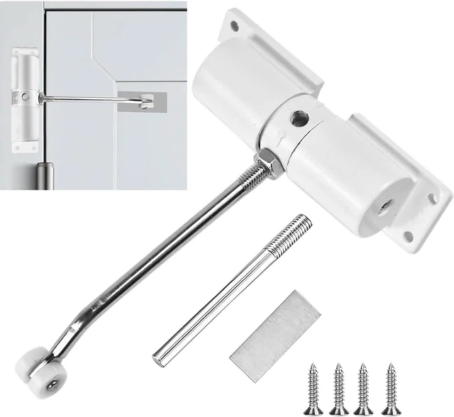 2 Chiudiporta Automatici Exbrith - Con Sensore, Senza Foratura | Per Porte In Legno E Metallo - Foto 11