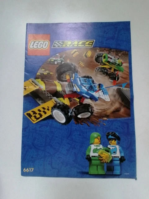 LEGO NOTICE INSTRUCTION / Lego Race 6617 Racers obstacle Rally Tough ...