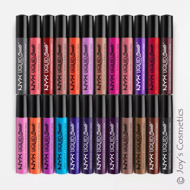 12 NYX Lip Lingerie Liquid Lipstick Gloss -12 pcs Pick Your 1 Color  *Joy's*