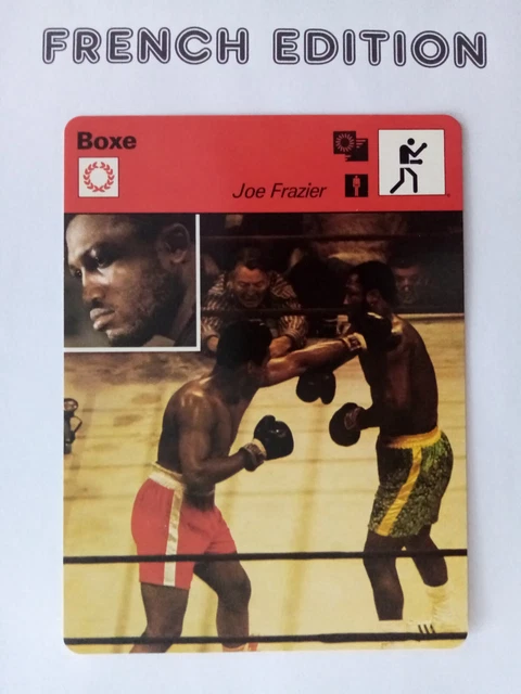 1976 #02-44 KARATE BRUCE LEE CARD FRENCH SPORTSCASTER EDITIONS RENCONTRE FRANCE
