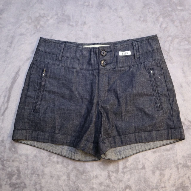 Daughters Of The Liberation Short Women 4 Denim Shorts Indigo Dark Wash Casual